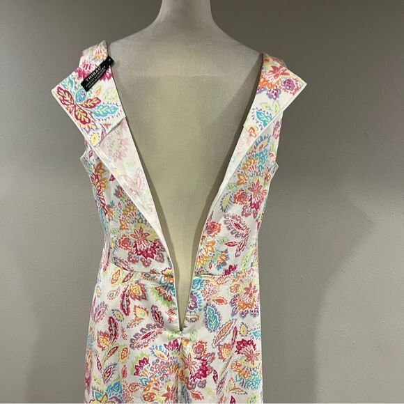 A-line Floral Sleeveless formal Dress - Picture 8 of 13